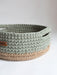 Basket Round with Jute Accent Storage & Organization Anzy Home