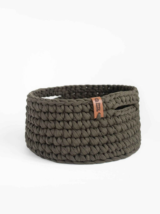 Round Soft Baskets with Handles Baskets Anzy Home