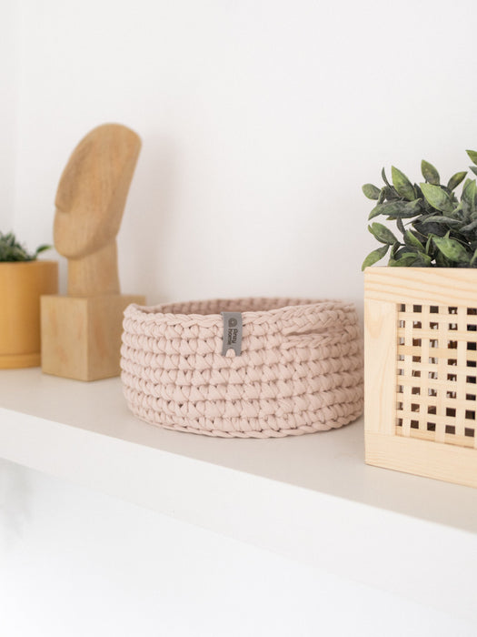 Round Soft Baskets with Handles Baskets Anzy Home