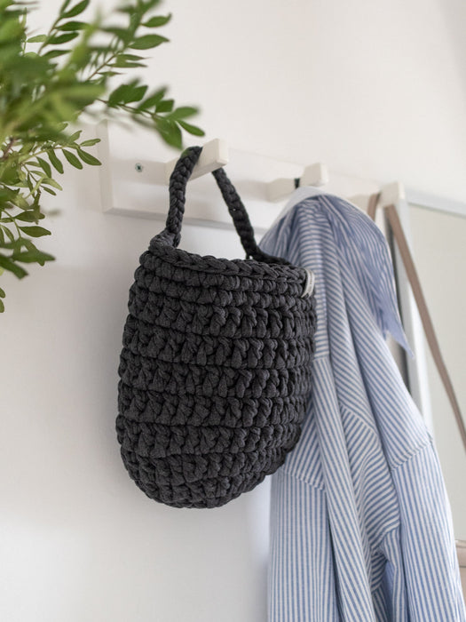 Storage Basket Hanging Graphite Storage & Organization Anzy Home