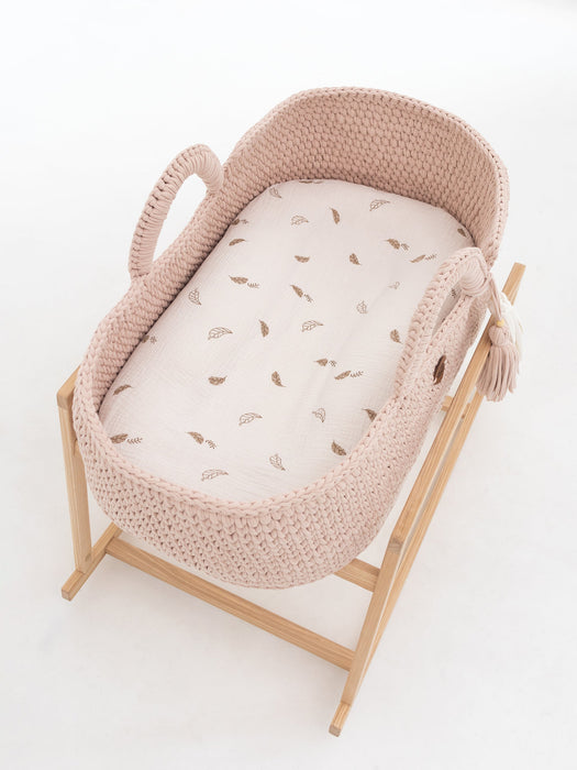 Muslin Cover for Lounger Nest Bassinet & Cradle Accessories Anzy Home