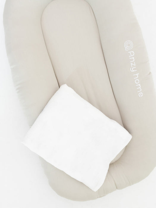 Muslin Cover for Lounger Nest Bassinet & Cradle Accessories Anzy Home