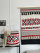 Round Storage Basket in Ukrainian Vyshyvanka Style Decor Anzy Home