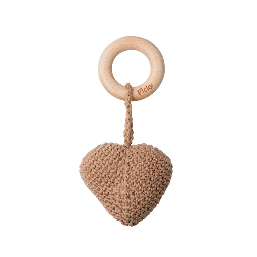 PICKY HEART RATTLE TEETHER