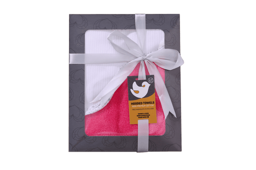 LP HOODED TOWEL GIFT PINK