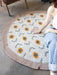 Sunflower Round Rug | SUNFLOWER signature collection Rugs Anzy Home