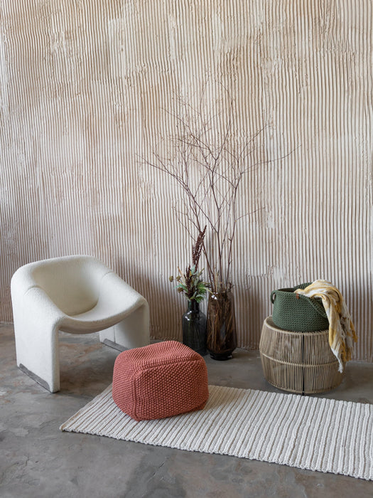 Basket Round with Handles Recycled Baskets Anzy Home