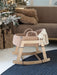 Doll Moses Basket Macrame Hood w/Rocking Stand Dolls, Playsets & Toy Figures Anzy Home