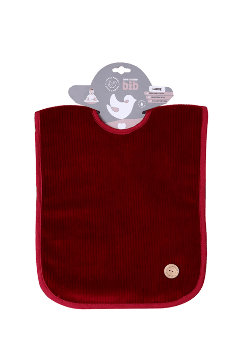 LITTLE PIPERS WATERPROOF BIB W/ SNAPS - RIBBED - XL BIB LITTLE PIPERS