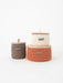 Round Storage Baskets w/ Wooden Lid Recycled Storage & Organization Anzy Home