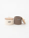 Round Storage Baskets w/ Wooden Lid Recycled Storage & Organization Anzy Home