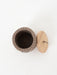 Round Storage Baskets w/ Wooden Lid Recycled Storage & Organization Anzy Home