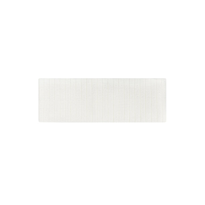 AURORA CLASSICS BABY GIRL SWEATBAND POINTELLE BOW PRINT COLLECTION . IVORY LILAC HEADBAND AURORA