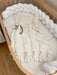 Boho Hand-Knitted Baby Blanket Blankets Anzy Home