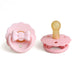 ITZY RITZY ITZY SOOTHER™ NATURAL RUBBER PACIFIER PINK BOWS PINK PACIFIERS ITZY RITZY