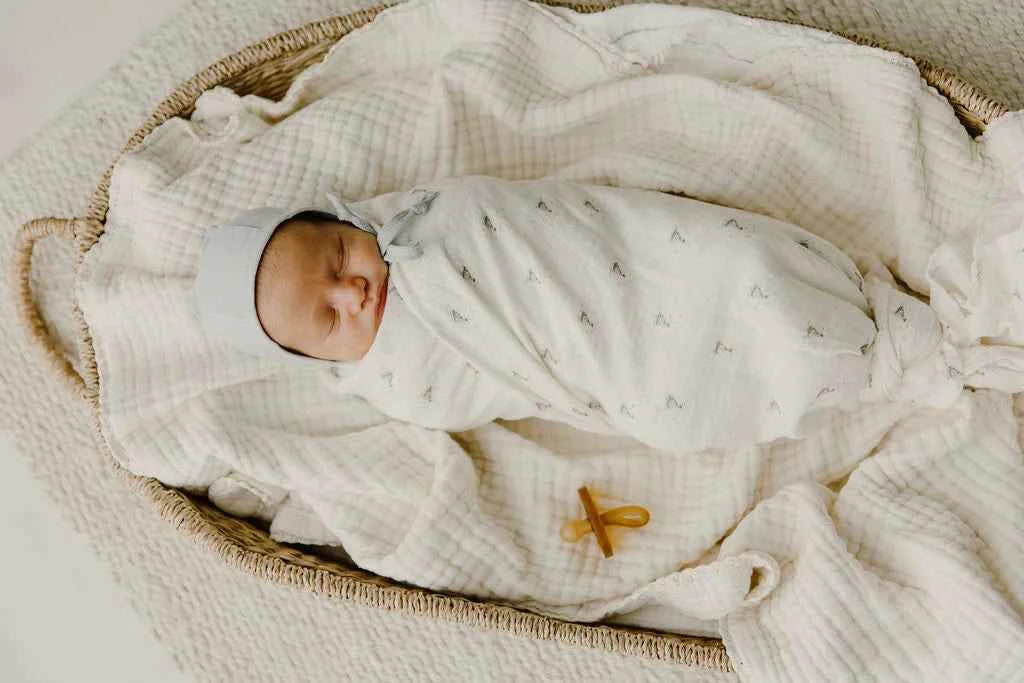 AURORA CLASSICS BABY BOY MUSLIN SWADDLE JERSEY COTTON NAUTICAL COLLECTION MUSLIN SWADDLE AURORA