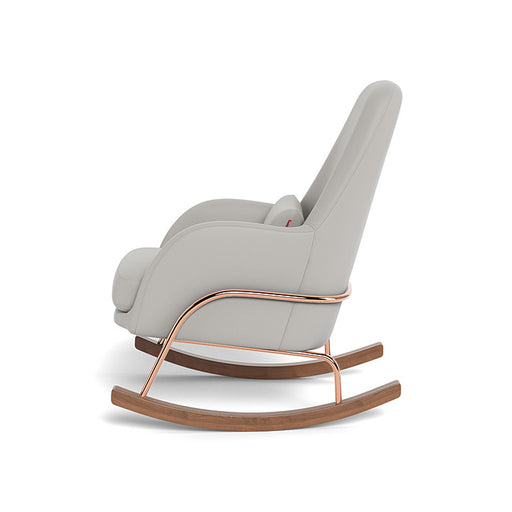 MONTE JACKSON ROCKER GLIDER GREY ENVIROLEATHER WITH COPPER FRAME