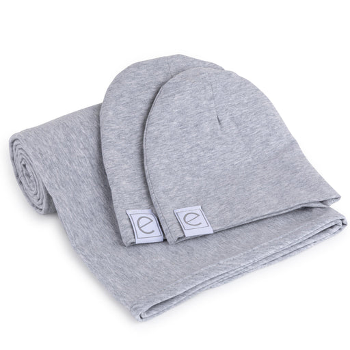 JERSEY SWADDLE & BEANIES GIFT SET
