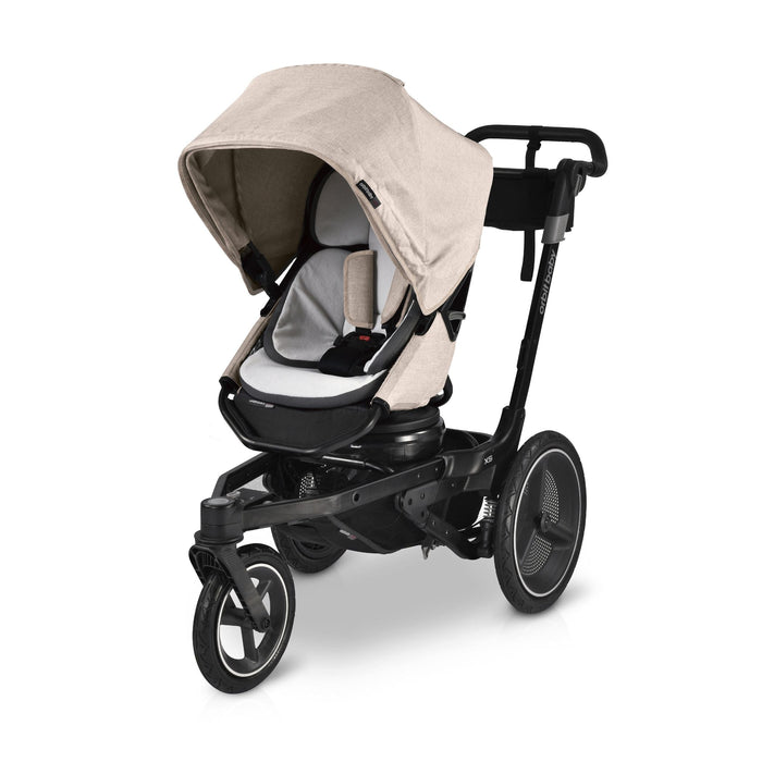 X5 Jogging Stroller Mélange Flax Jogging Stroller Orbit Baby