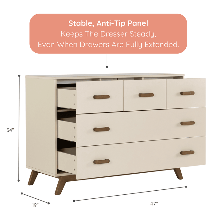 DADADA SOHO 5-DRAWER NURSERY DRESSER DRESSER DADADA