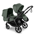 BUGABOO KANGAROO COMPLETE DOUBLE STROLLER ONE SIZE FOREST GREEN DOUBLE STROLLER BUGABOO