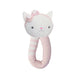 LIVING TEXTILES CO. AVA THE CAT KNITTED TOY RATTLE RATTLES LIVING TEXTILES CO.
