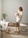 Baby Moses Basket with Round Hood Standard EU Bassinets & Cradles Anzy Home