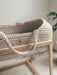 Baby Moses Basket with Round Hood Standard EU Bassinets & Cradles Anzy Home