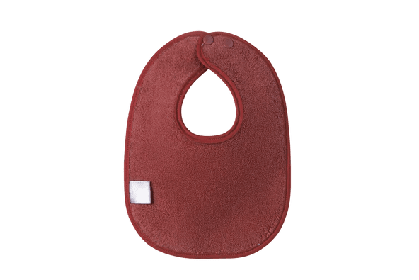 LITTLE PIPERS RIBBED WATERPROOF BIB - MAUVE - INFANT FEEDING LITTLE PIPERS