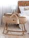 Standard Moses Basket Beige Bassinets & Cradles Anzy Home