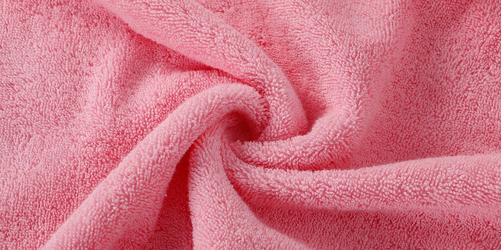 HOODED TOWEL SET PINK