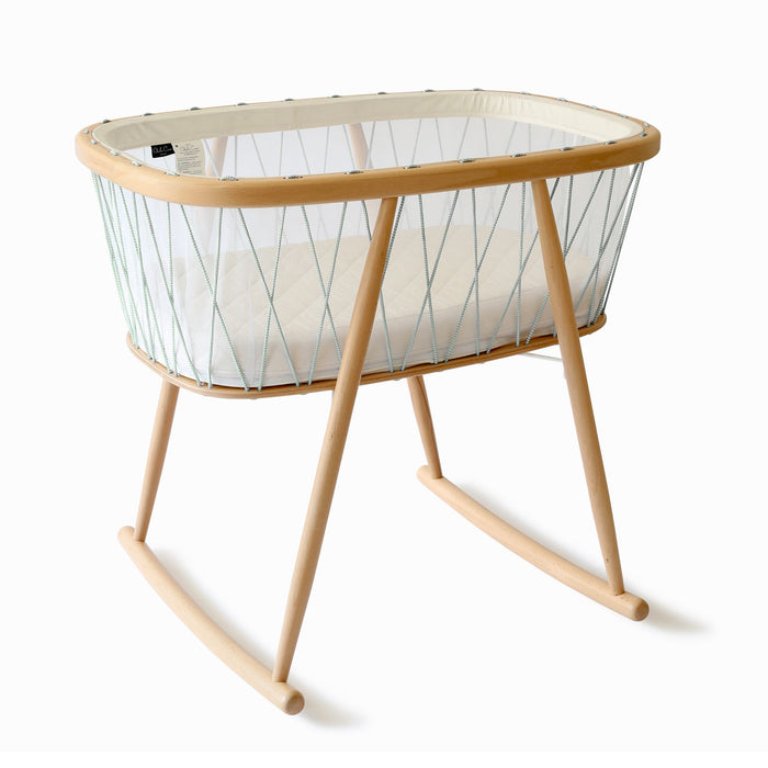 CHARLIE CRANE KUMI MESH BASSINET WITH ORGANIC MATTRESS