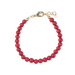 RED DYE BEADS BRACELET