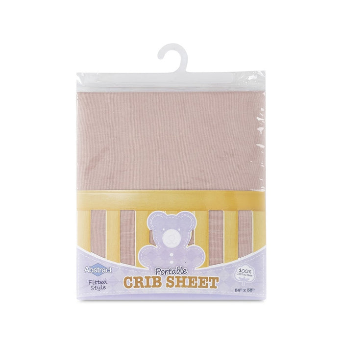 PORTA CRIB SHEET MAUVE