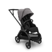 BUGABOO DRAGONFLY PLUS SEAT COMPLETE STROLLER . BLACK GREY MELAMGE FULL-SIZE STROLLER BUGABOO