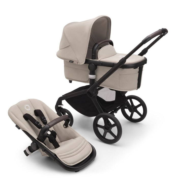 bugaboo fox bassinet size BUGABOO FOX 5 BASSINET AND SEAT COMPLETE FULL-SIZE STROLLER — Little Luxury