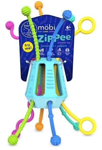 ZIPPEE SILICONE ACTIVITY TOY