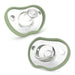Flexy Silicone Pacifiers Sage 0-3 Months 2-Pack Pacifiers & Teethers Nanobébé