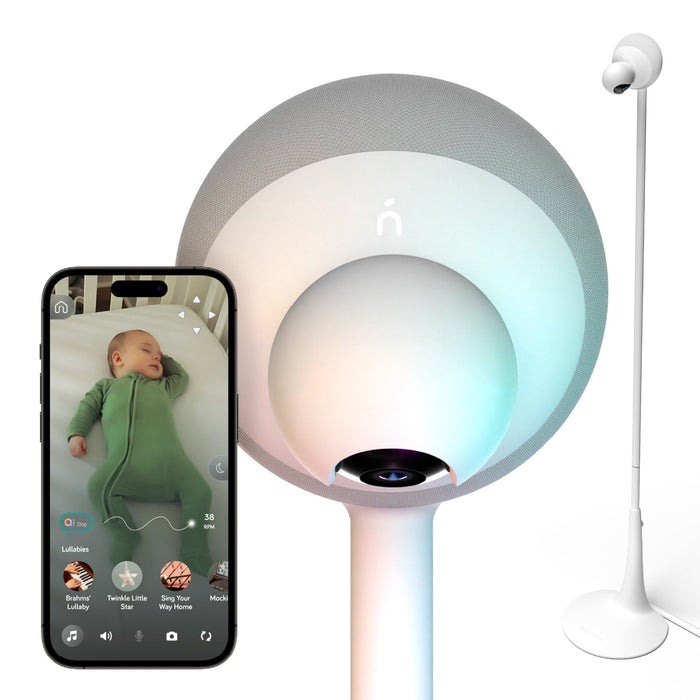Aura Smart Baby Monitor Floor Stand + Wall Mount Baby & Toddler Nanobébé