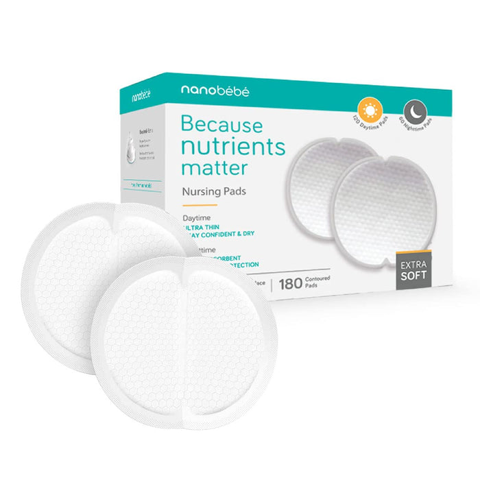 Day & Night Nursing Pads 180pk Nursing & Feeding Nanobébé