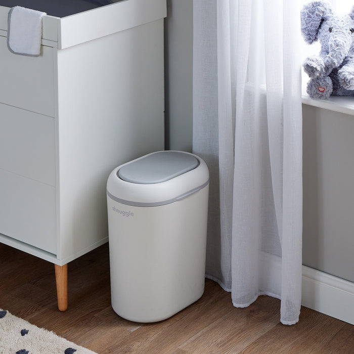 Shnuggle Eco-Touch Nappy Bin Diaper Pail + 30 Better Bag Liners Change M4A
