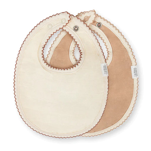 ADORA MUSLIN BIB, 2PACK