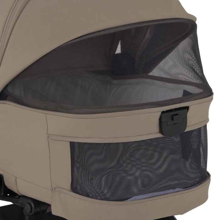 SILVER CROSS NIA COMPACT TRAVEL STROLLER + BASSINET BUNDLE TRAVEL STROLLER SILVER CROSS