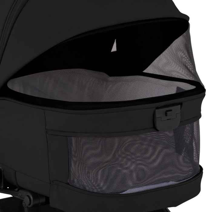 SILVER CROSS NIA COMPACT FOLDING BASSINET TRAVEL STROLLER SILVER CROSS