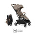 SILVER CROSS NIA COMPACT TRAVEL STROLLER . CHAMPAGNE TRAVEL STROLLER SILVER CROSS