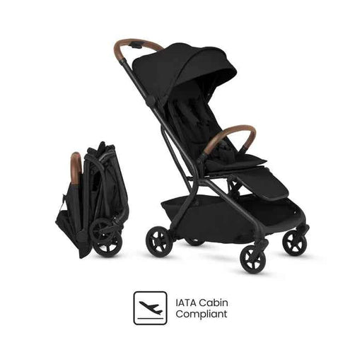 SILVER CROSS NIA COMPACT TRAVEL STROLLER . ONYX TRAVEL STROLLER SILVER CROSS