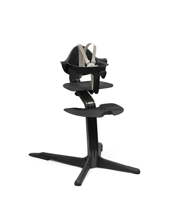 STOKKE® NOMI® HIGH CHAIR BUNDLE . BLACK HIGH CHAIRS STOKKE