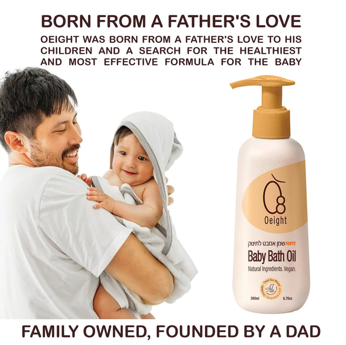 OEIGHT BABY BATH OIL 6.76OZ