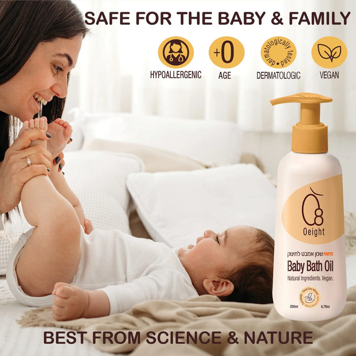 OEIGHT BABY BATH OIL 6.76OZ