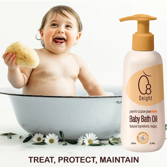 OEIGHT BABY BATH OIL 6.76OZ